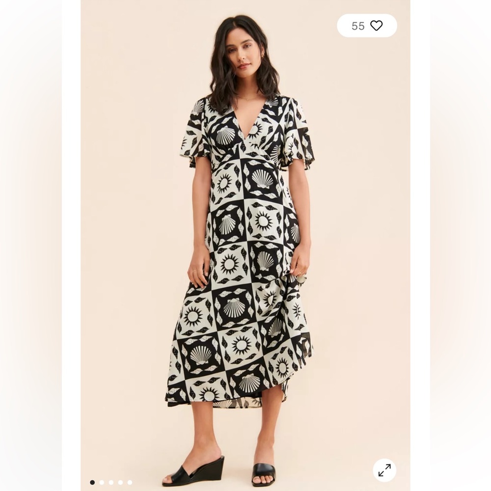 Lisa Says Gah Grace Midi Dress